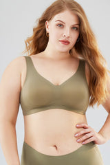Buy 1 Get 1 FREE   Easy Pieces™️ Curvy Embrace Seamless Wire-Free Support Bra