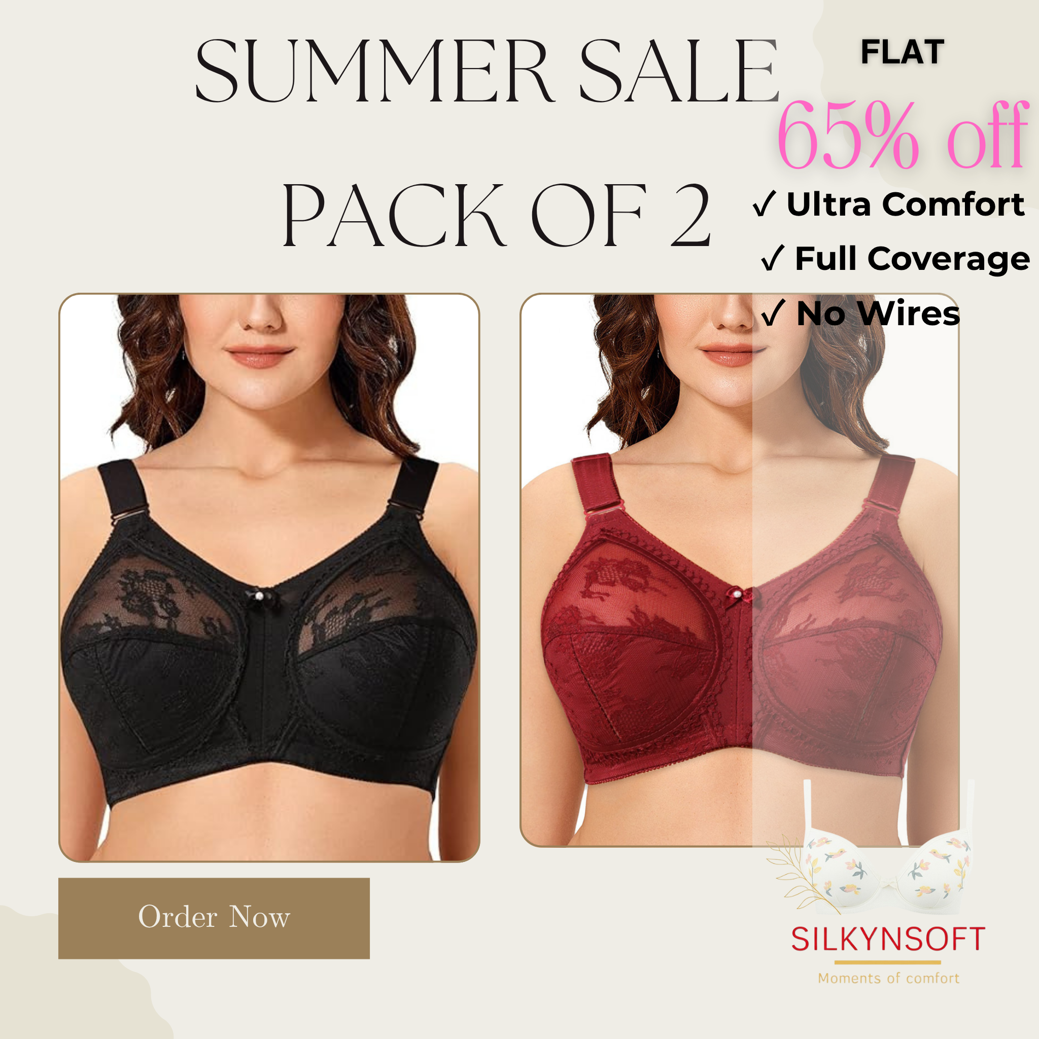 PACK OF 2 TRIUMPH DOREEN – WINTER COMFORT SALE | UP TO 66% OFF ❄️ FREE DELIVERY